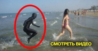 Это нужно увидеть! Повезло снять на камеру