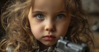 «Тётенька, сделай меня богачкой! » жалобно умоляла девочка в банке с детским пистолетиком.