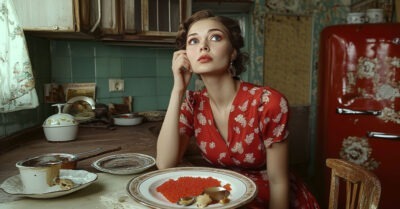 — И долго нахлебница будет шиковать за наш счет? Три месяца гостит, вино и красную икру ест