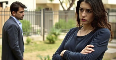 Шикарный у тебя поход, – жена застукала уехавшего мужа в соседнем дворе