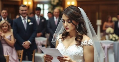 На свадьбе Свекровь всунула мне записку, я тут же исчезла через черный ход на 15 лет.