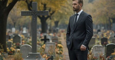 После предательства супруги и дружков богатеющий мужик возвратился в родной город. У могилки мамы он застыл от неожиданного