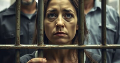 Девушку швырнули в камеру к арестантам на ночь, чтобы проучить за выходки