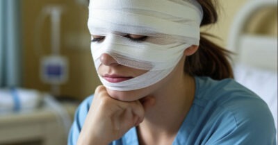 «Боже, на кого ты похожа!» — бросил мужчина, взглянув на супругу после огненной стихии, и отказался от неё… А год спустя он был поражён до глубины души при новой встрече…