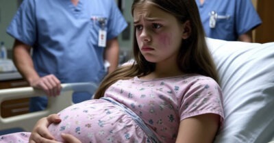 В больницу доставили 12-летнюю девочку с большим животом. Когда врачи поняли что внутри, они были потрясены.