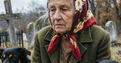 Внук выкинул 87-летнюю бабушку на улицу. Она поселилась на могиле мужа. А через 2 месяца жизнь изменилась
