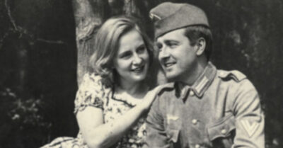 1942 год.  Немецкий офицер влюбляется в немую хозяйку, не подозревая, что её горло повреждено его же осколком